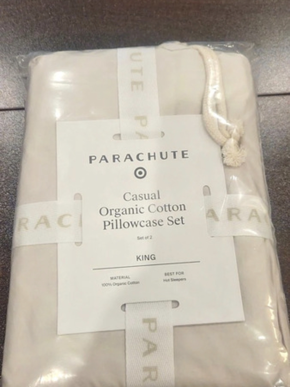 Parachute Casual Organic Cotton Pillowcase Set Organic Cotton Pillowcase Set